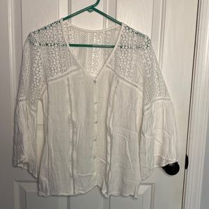 Lacey White Shirt